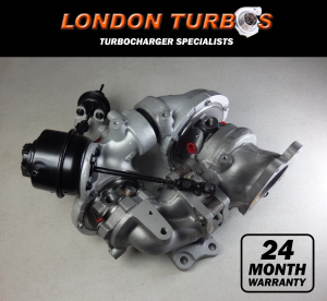 Mazda 3 6 CX3 CX5 CX7 2.2D 150/175HP 810357 810358 Twin Turbocharger Bi-Turbo