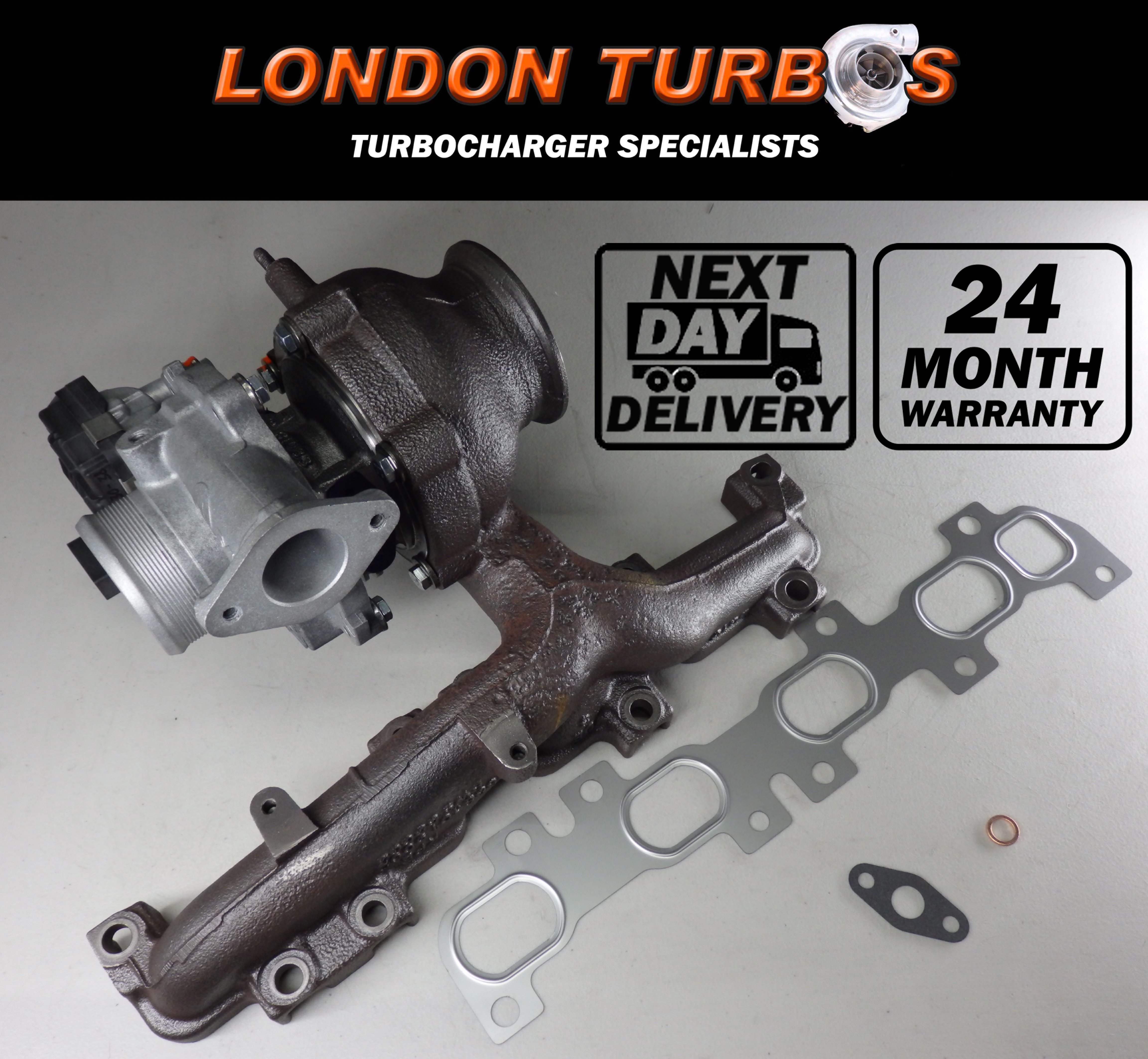 Alfa-Romeo Fiat Jeep Vauxhall 1.6D 94/120HP 54389700008 / 24 / 26 Turbocharger + Gaskets