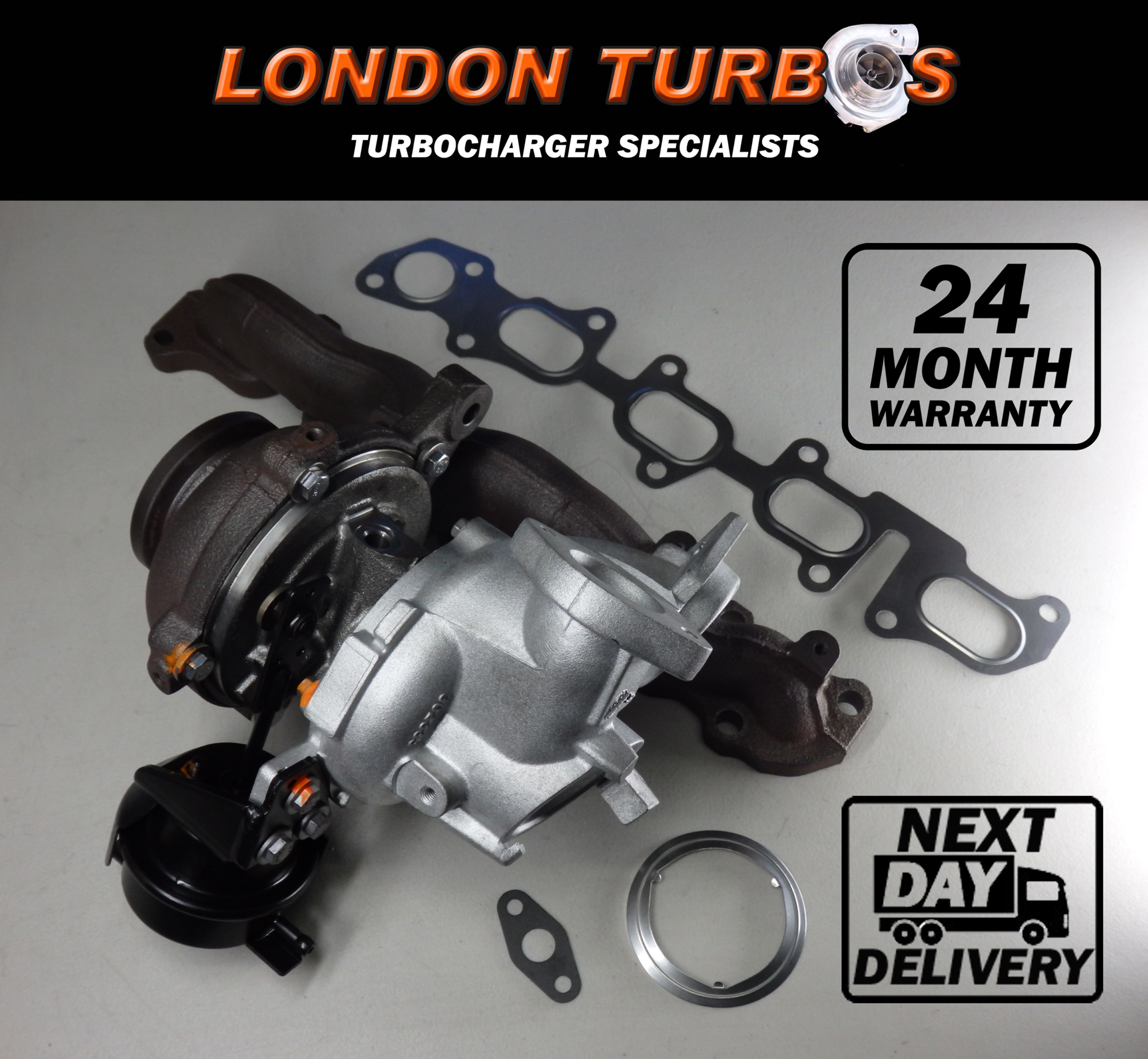 Audi VW Skoda Seat 2.0TDI 110/143HP-81/105KW 04L253019P 04L253010K Turbocharger + Gaskets