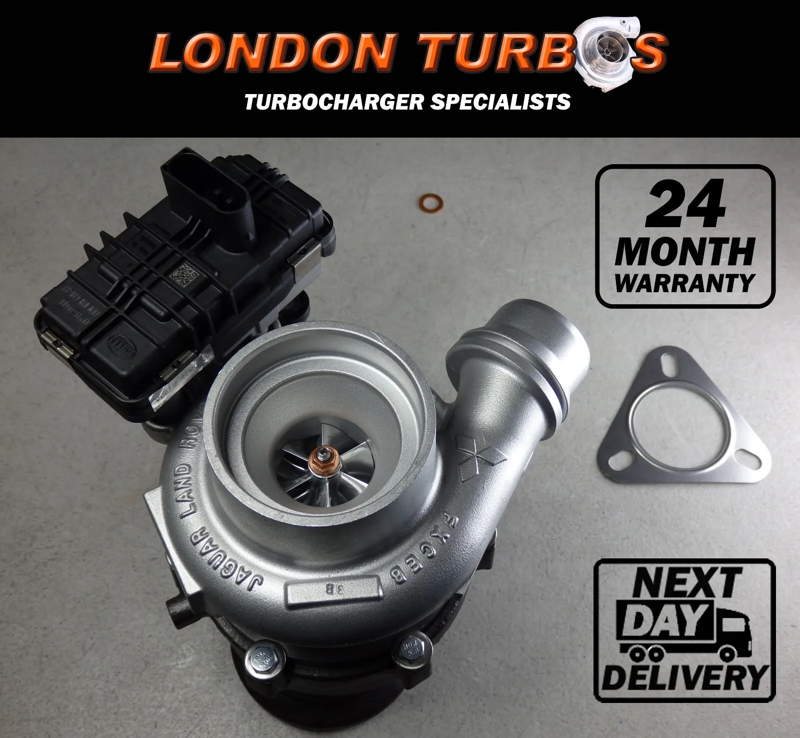 Jaguar / Landrover 2.0 180HP-132KW 49335-01960 Turbocharger + Gaskets