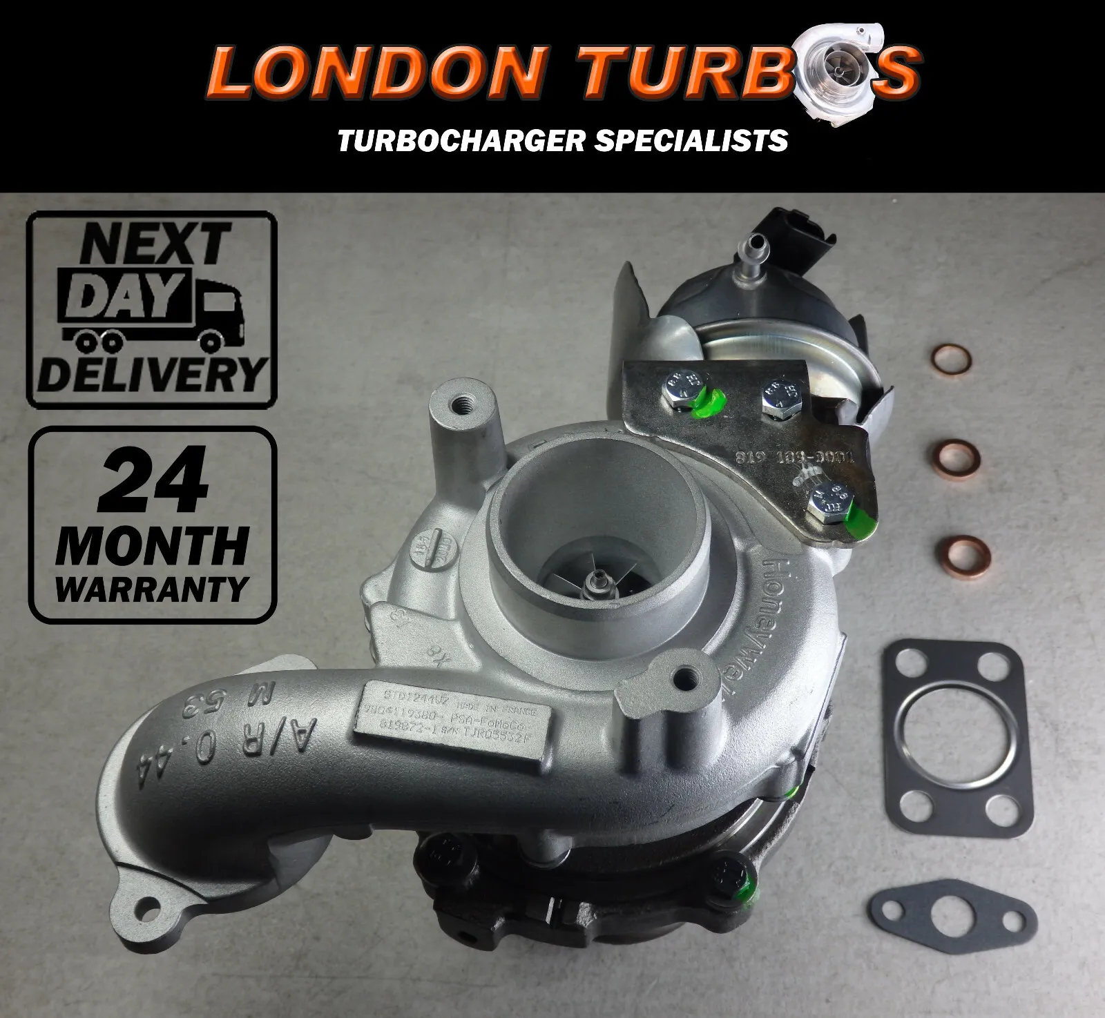 Peugeot / Citroen / Ford 1.5D-1.6D GTD1244VZ 819872 Turbocharger + Gaskets