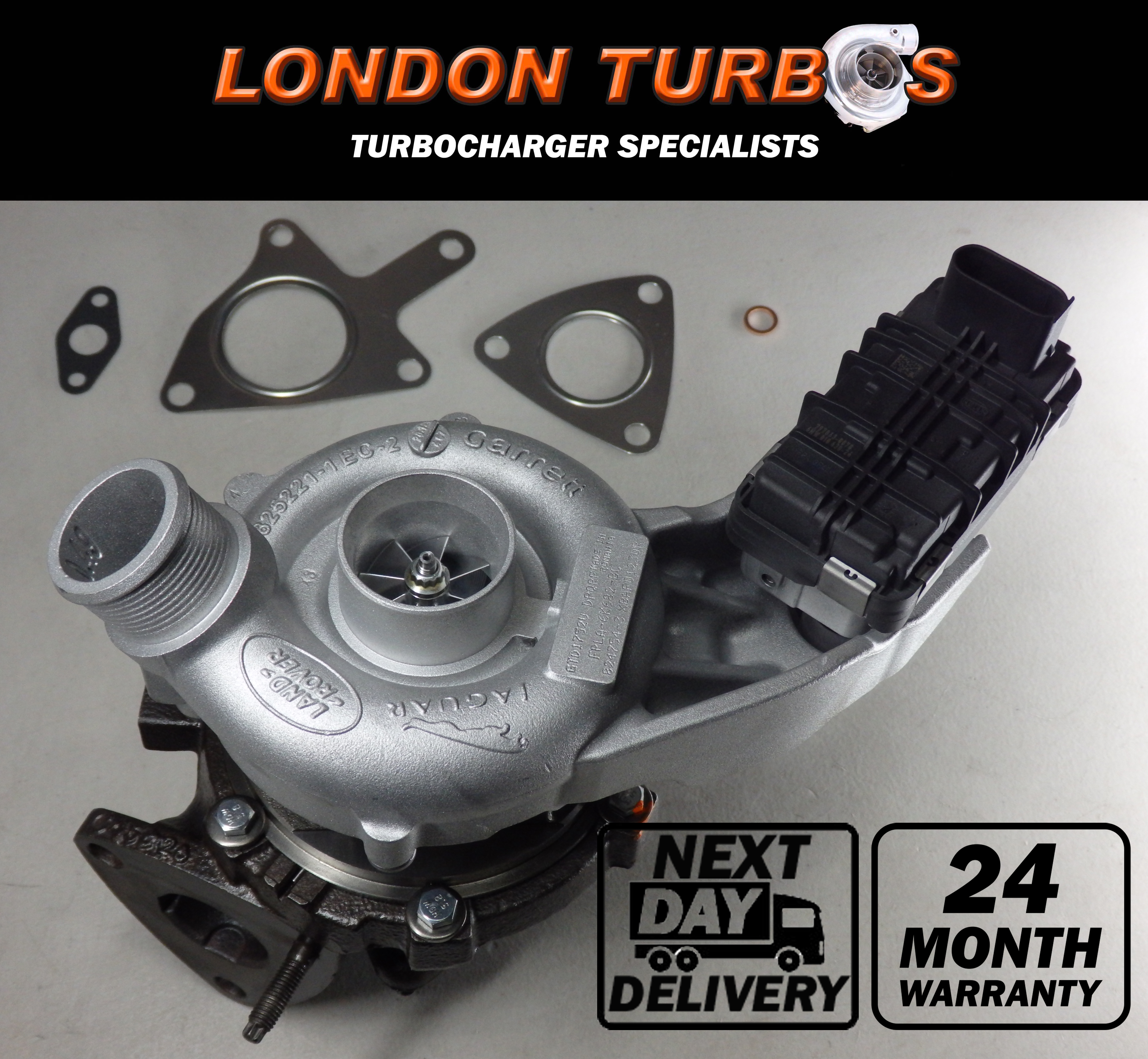 Range Rover Sport Discovery / Jaguar XJ XF 3.0 SDV6 245/306HP-182/228KW 824754 Turbocharger + Gaskets