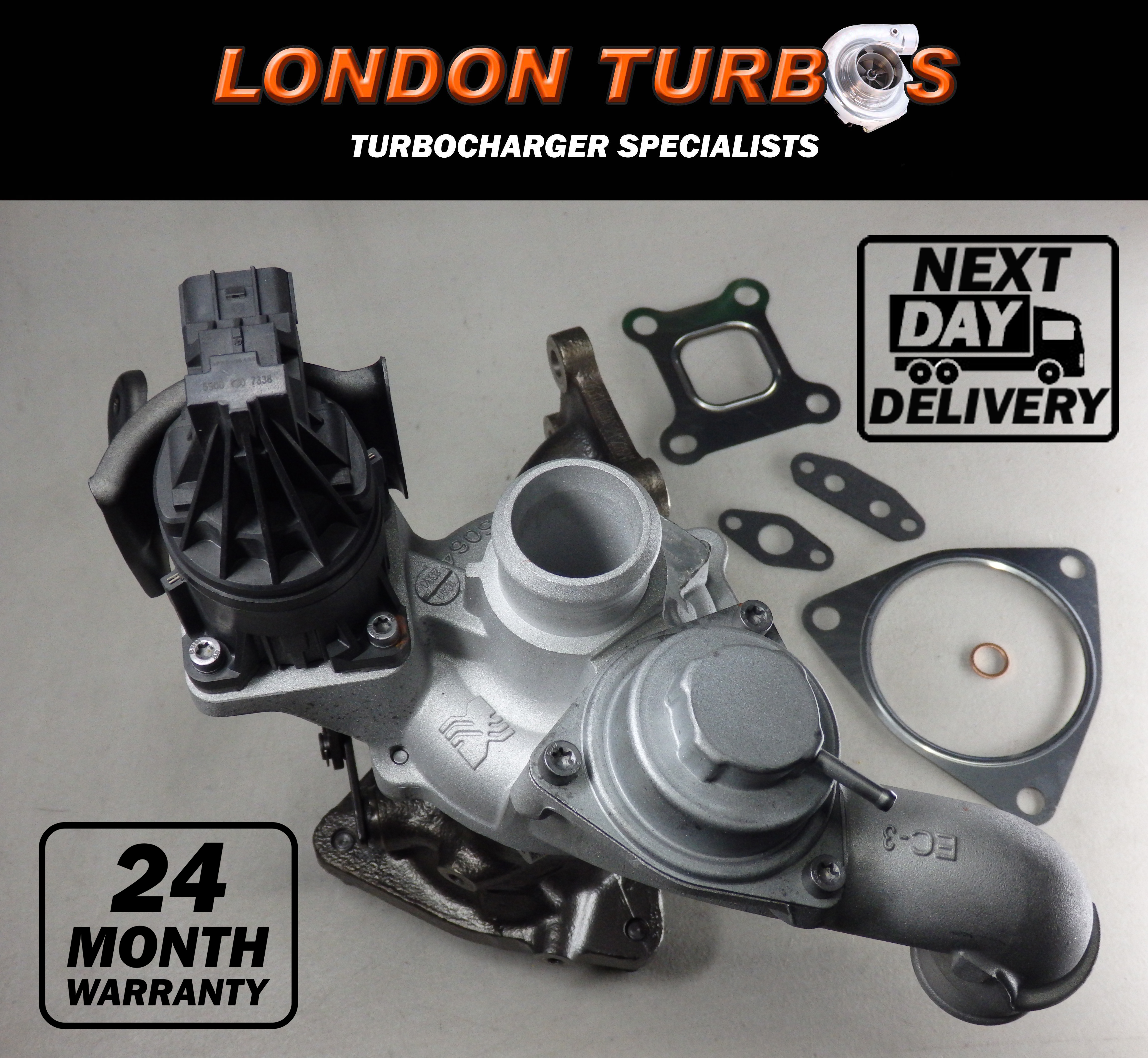 Honda Civic CR-V 1.0 VTEC 129HP-95KW 16319700008 Turbocharger + Gasket Set