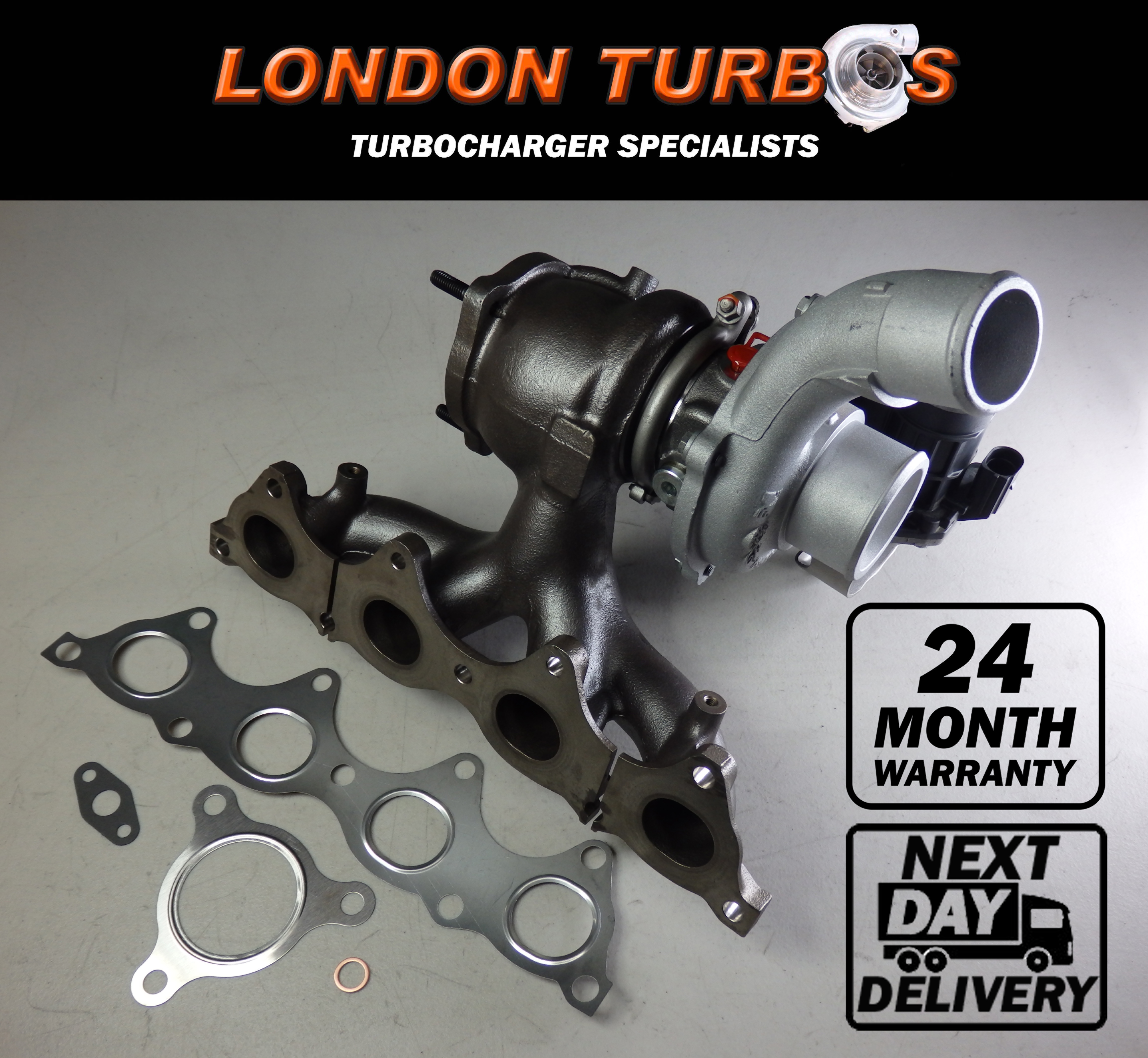 Kia / Hyundai 1.6 Petrol 177HP-130KW 16399700010 / 16 28231-2B760 Turbocharger + Gaskets