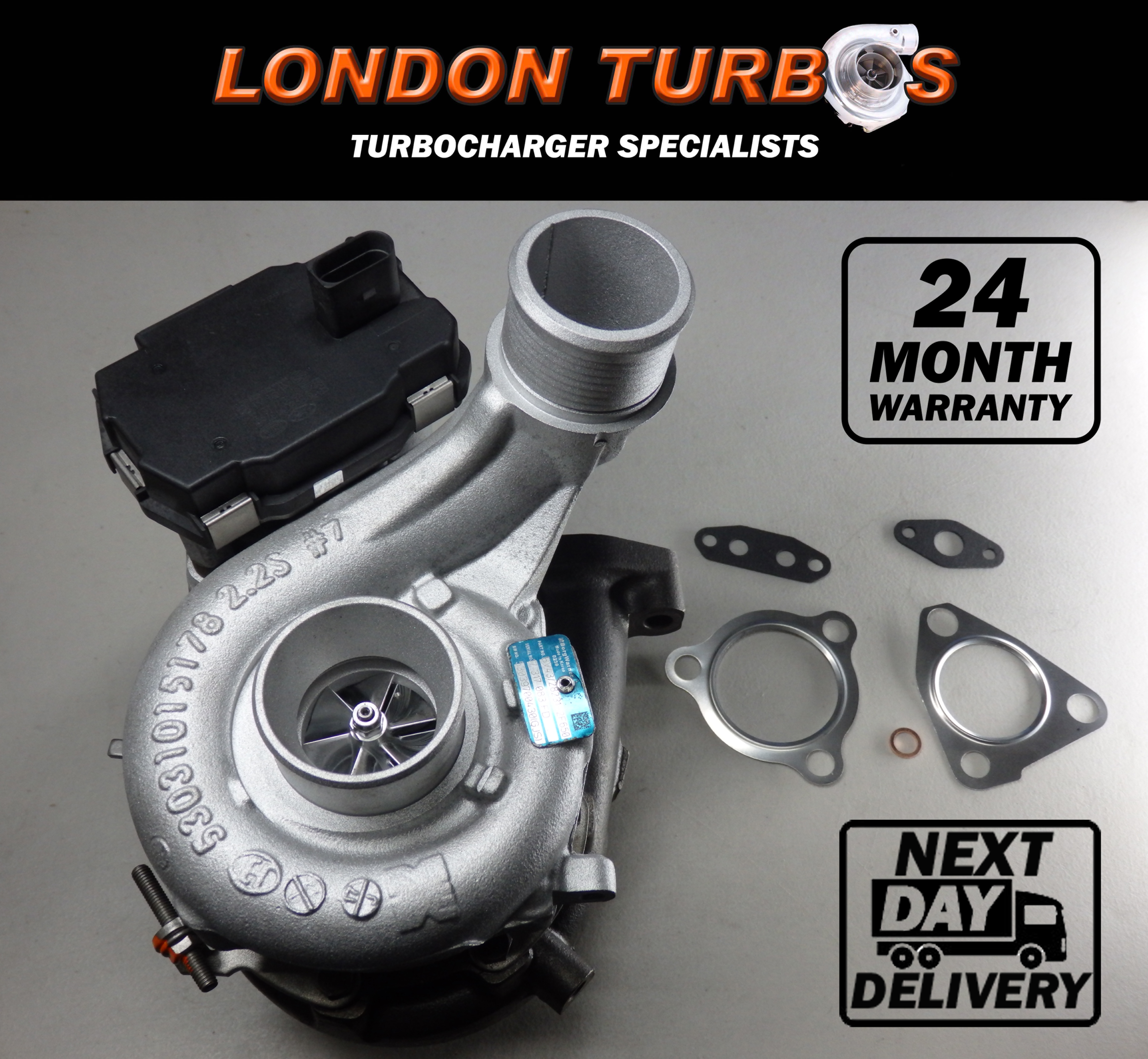 Turbocharger for Kia Sorento / Hyundai Santa Fe 2.2 197HP-145KW 53039700430 + Gaskets