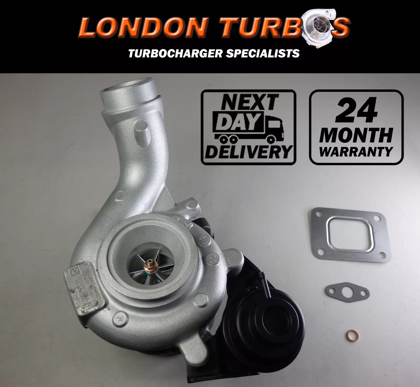 Fiat Ducato / Iveco Daily 2.3 131HP-97KW 49135-00720 Turbocharger + Gaskets