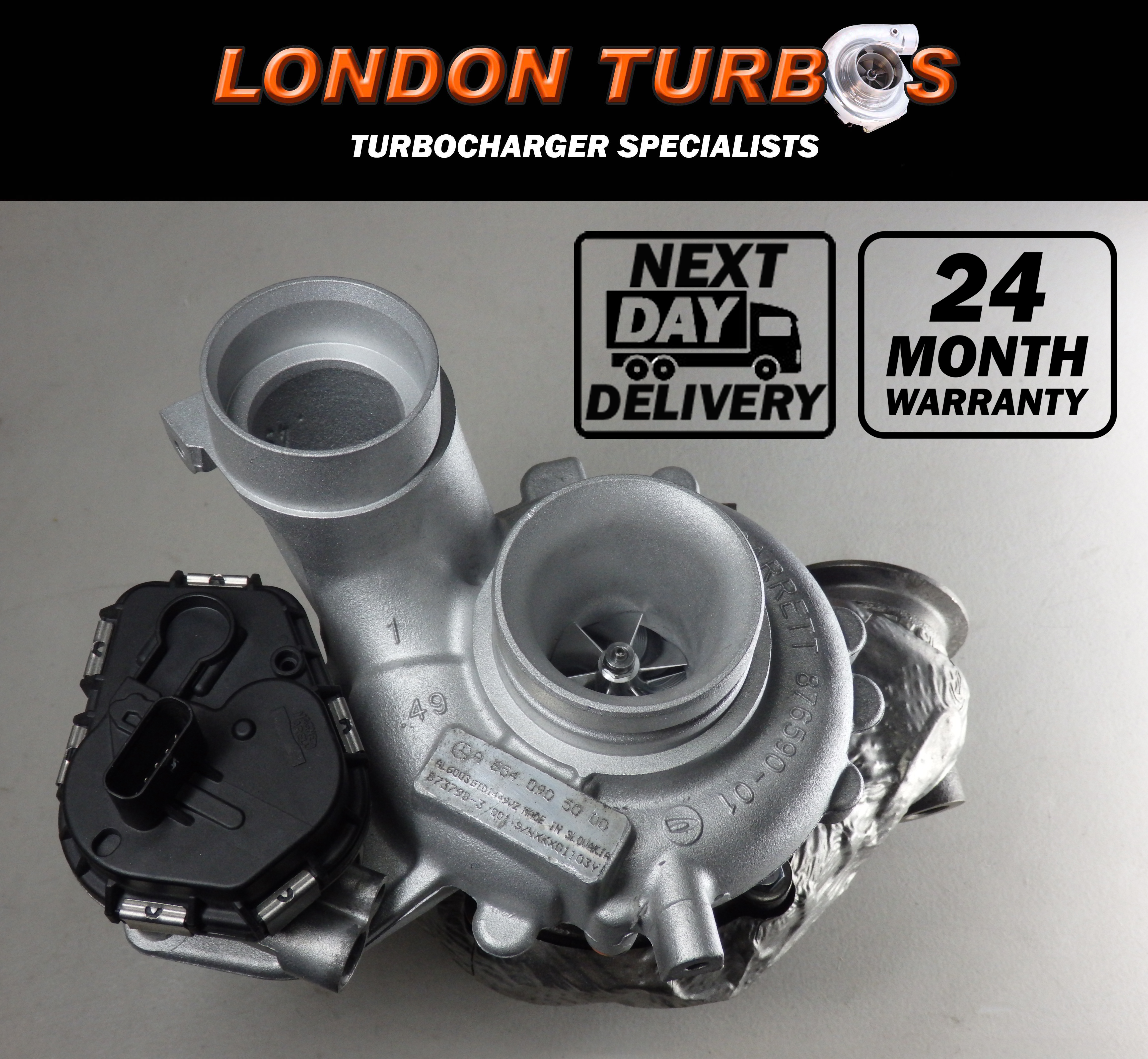 Mercedes Sprinter / V-Class 2.0CDI 161/168HP-120/125KW 873798 911025 Turbocharger