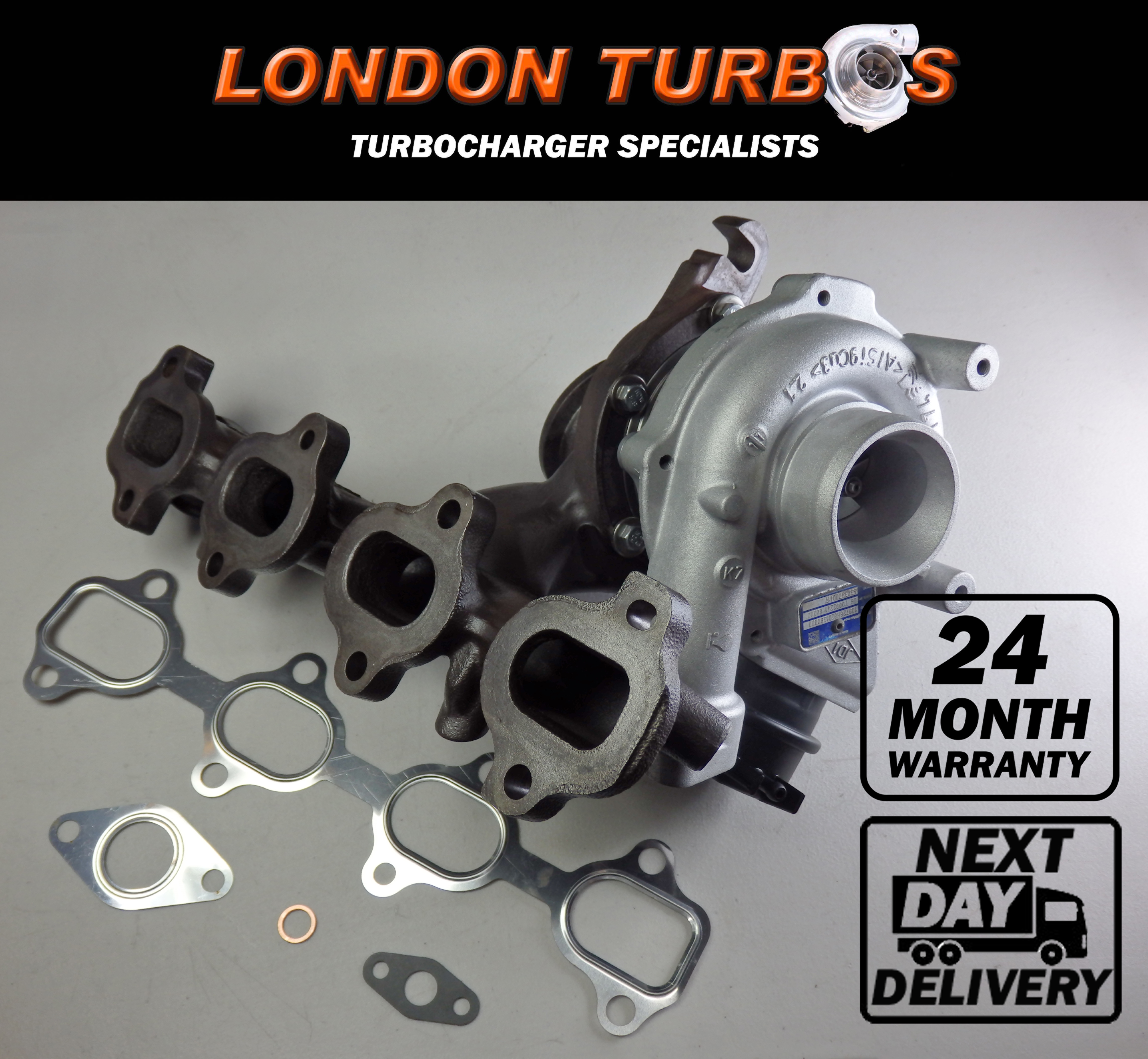 Renault / Nissan / Vauxhall 2.3dCi 163HP-120KW 53039880417 Turbocharger + Gaskets