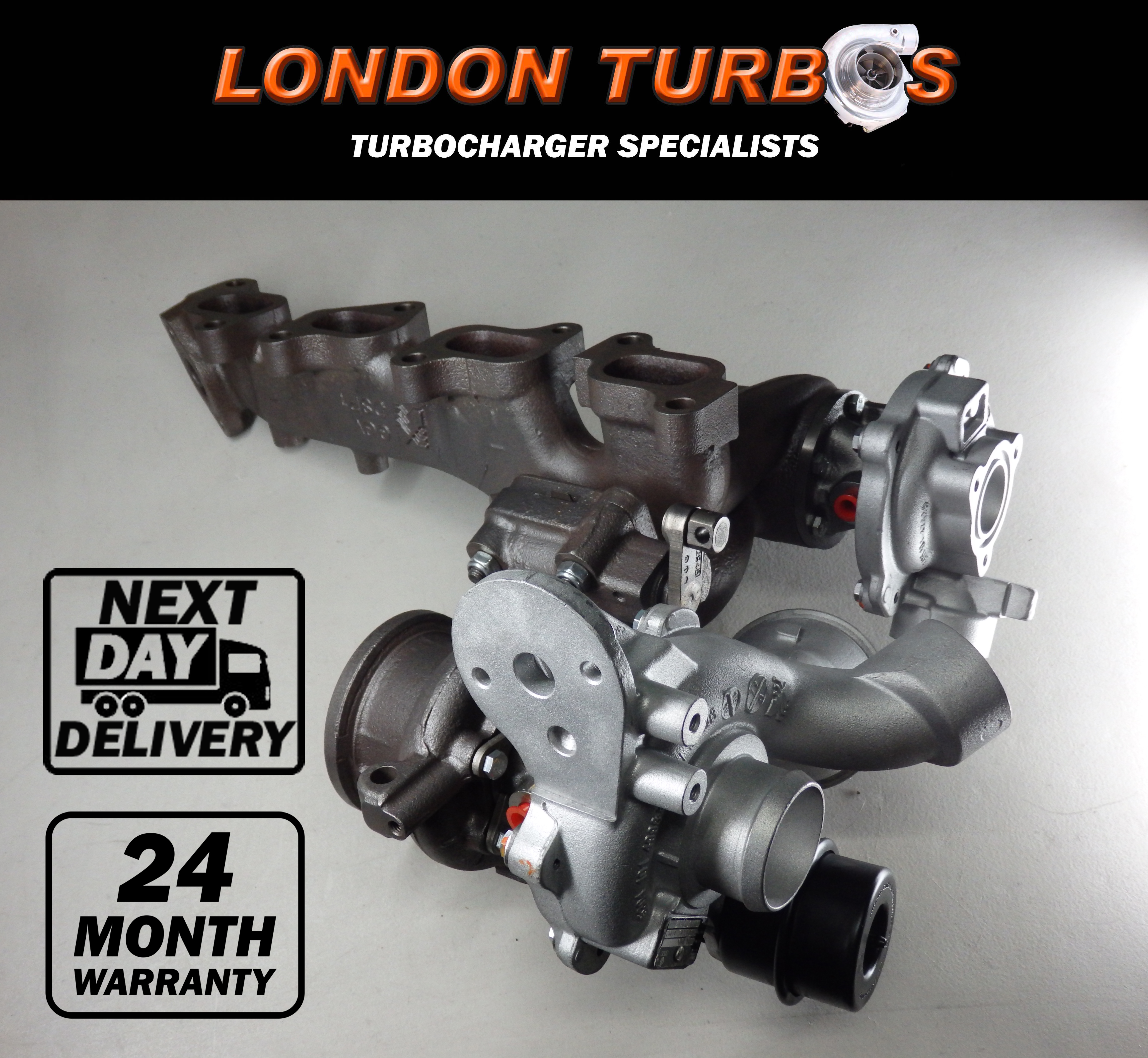 VW Amarok Transporter 2.0Bi-TDI 53049700102 105 128 140 Twin Bi-Turbocharger