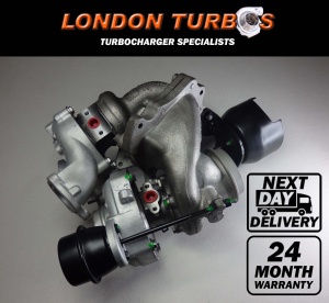 Mercedes 2.2CDI CLK GLK 220 250 54399700120 Bi-Turbo Turbocharger