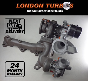 VW Amarok Transporter 2.0Bi-TDI 53049700102 105 128 140 Twin Bi-Turbocharger